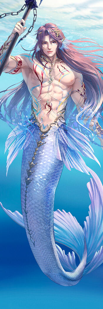 Sea God Rafayel Dakimakura