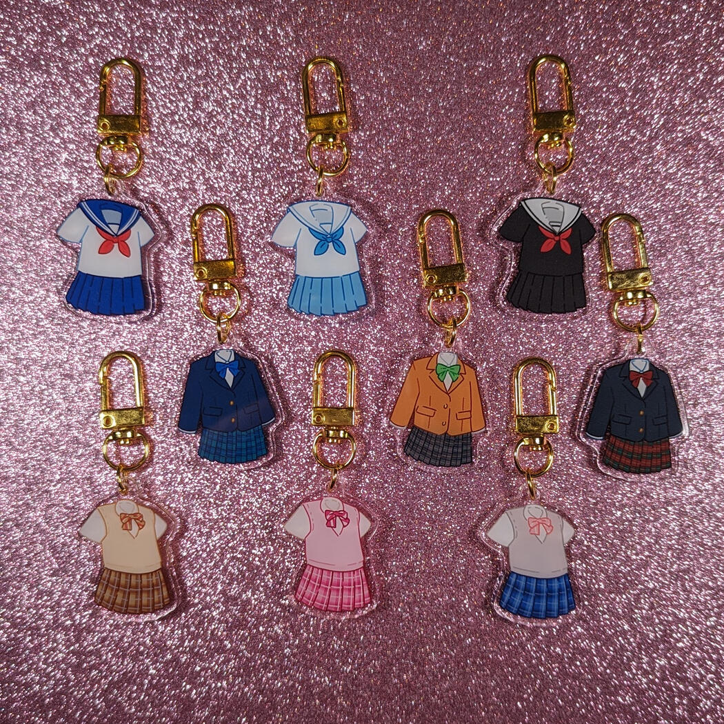 Seifuku Keychains