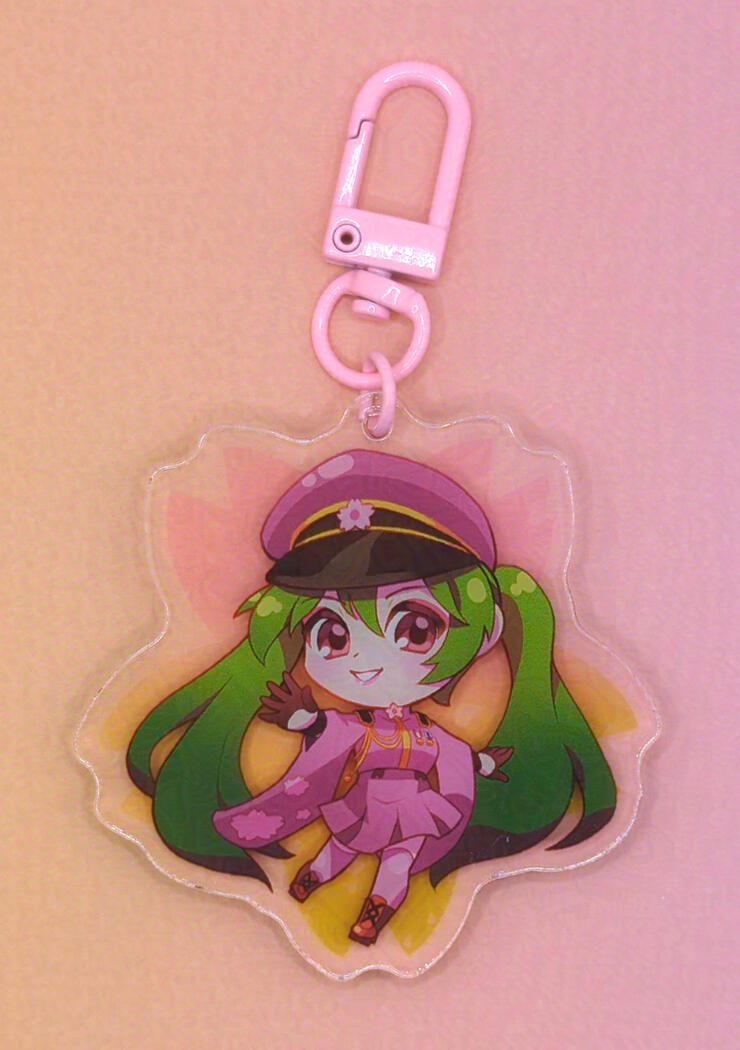 Senbonzakura Miku Keychain